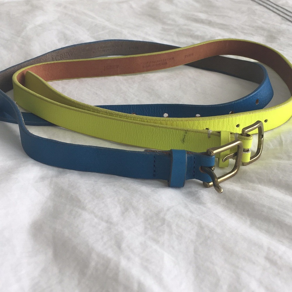 Jcrew belts